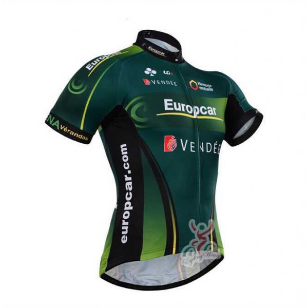 2015 Europcar Fahrradtrikot Radsport YVILU 2015 Europcar Fahrradtrikot Radsport YVILU