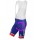 2016 FDJ Kurz Trägerhose bleu PHDZJ
