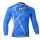 Fox 2014 Fahrradbekleidung Radtrikot Langarm blau W2TE6