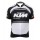 2015 KTM Pro team Schwarz weiß Fahrradtrikot Radsport P287F