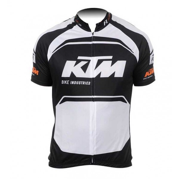 2015 KTM Pro team Schwarz weiß Fahrradtrikot Radsport P287F 2015 KTM Pro team Schwarz weiß Fahrradtrikot Radsport P287F