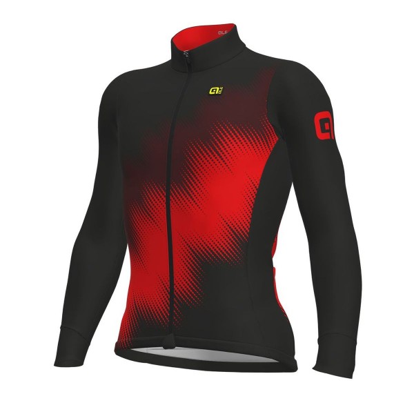 Ale Solid Pulse-Rot Fahrradbekleidung Radtrikot Langarm W4DBQ Ale Solid Pulse-Rot Fahrradbekleidung Radtrikot Langarm W4DBQ