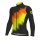 Ale Solid Pulse-oranje gelb Fahrradbekleidung Radtrikot Langarm LIO0X