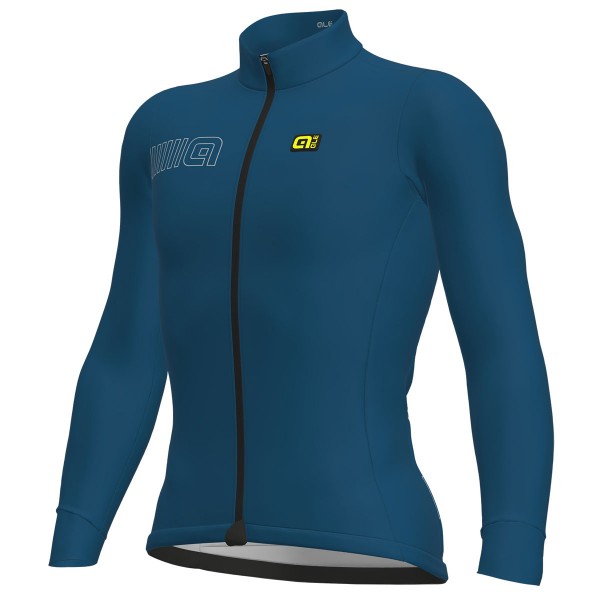 Ale Solid Color Block-Petrolio Fahrradbekleidung Radtrikot Langarm QGDI8 Ale Solid Color Block-Petrolio Fahrradbekleidung Radtrikot Langarm QGDI8