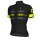Ale Graphics PRR Strada-Schwarz gelb Fahrradbekleidung Radtrikot WWYLU