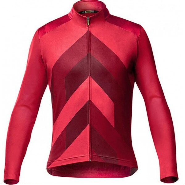 MAVIC Cosmic Graphic 2020 Radtrikot langarm Rot MAVIC Cosmic Graphic 2020 Radtrikot langarm Rot