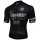 Santini Lungomare Aero-Schwarz 2018 Fahrradbekleidung Radtrikot RIINO