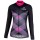 BIANCHI MILANO Damen Cornedo Schwarz/pink Fahrradbekleidung Radtrikot Langarm XEZ3C