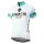 Bianchi Milano Nevola white Damen Fahrradbekleidung Radtrikoten UG86A