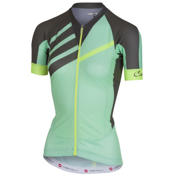 Castelli Aero Race-Vert Damen Fahrradbekleidung Radtrikot VW8O9 Castelli Aero Race-Vert Damen Fahrradbekleidung Radtrikot VW8O9