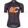 Cipollini Prestige Schwarz oranje Fahrradbekleidung Radtrikot QFUB5