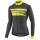 Giant Rival Fahrradbekleidung Radtrikot Langarm black/yellow SC47Q