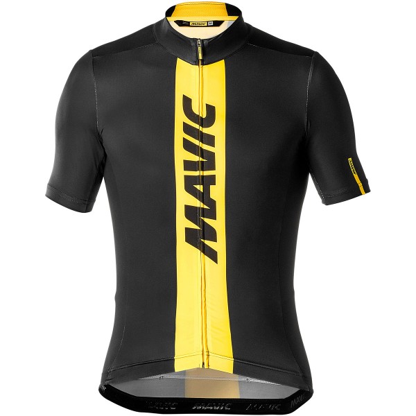 Mavic Cosmic Schwarz Fahrradbekleidung Radtrikot PS14E Mavic Cosmic Schwarz Fahrradbekleidung Radtrikot PS14E