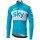 Team Sky 2018 blau Fahrradbekleidung Radtrikot Langarm P2QTJ