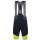 Santini Sleek 99 gelb fluo Kurz Trägerhose V9A50