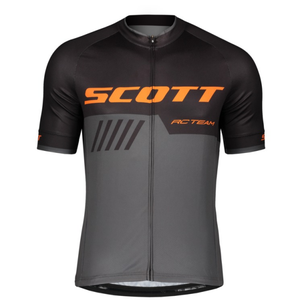 Scott RC TEAM 10 Fahrradbekleidung Radtrikot black/exotic orange TQJI3 Scott RC TEAM 10 Fahrradbekleidung Radtrikot black/exotic orange TQJI3