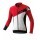 2016 Pearl izumi Lange Mouw Rot weiß YYEIY