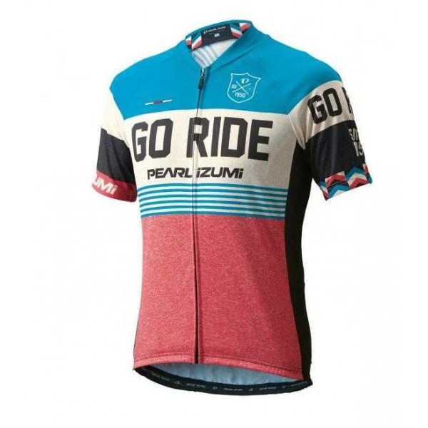 2016 Pearl izumi Korte Mouwen blau weiß Rot M8JAI 2016 Pearl izumi Korte Mouwen blau weiß Rot M8JAI