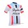 Teams Rapha Focus Fahrradtrikot Radsport weiß URPZ2
