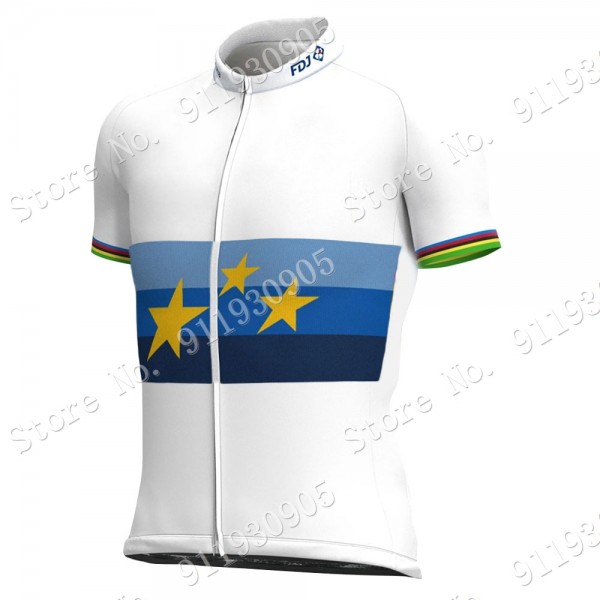 FDJ Pro Team European Champion 2021 Fahrradtrikot Radsport 307 AwaFq FDJ Pro Team European Champion 2021 Fahrradtrikot Radsport 307 AwaFq