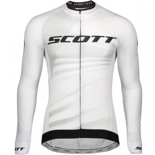SCOTT RC Pro Radtrikot langarm 2020 Weiß SCOTT RC Pro Radtrikot langarm 2020 Weiß