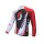 SCOTT RC Pro Fahrradbekleidung Radtrikot Langarmen Rot weiß Schwarz LK87P