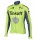 2016 Tinkoff Fahrradbekleidung Radtrikot Langarm vliezen lichtgrün MGLLP