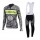 2016 ladatcha tinkoff zebra Fahrradbekleidung Set Langarmtrikot+Lange Trägerhose VDJ9X