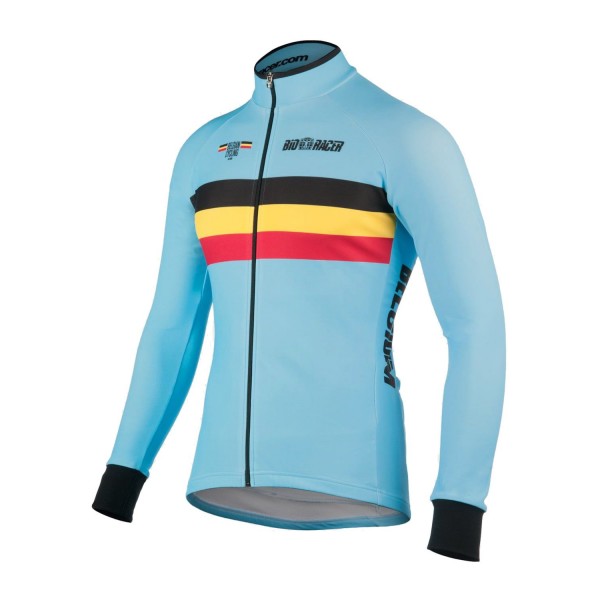 BELGIEN 2020 Radtrikot langarm-BIORACER Radsport-National-Team BELGIEN 2020 Radtrikot langarm-BIORACER Radsport-National-Team