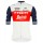 TREK-SEGAFREDO 2020 Radtrikot kurzarm langer Reißverschluss SANTINI Radsport-Profi-Team