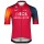 INEOS GRENADIERS 2023 ICON Radtrikot kurzarm(langer RV)-Radsport-Profi-Team