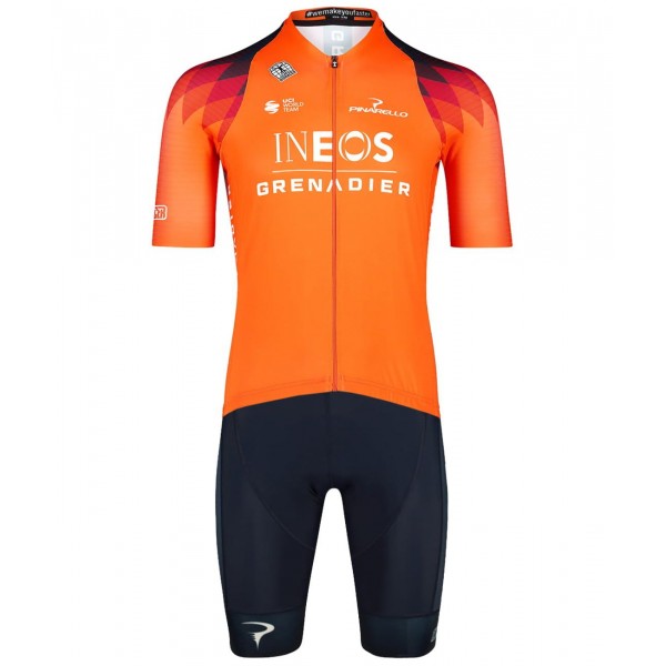 INEOS GRENADIERS 2023 training edition Set(ICON Radtrikot+ICON Trägerhose)-Radsport-Profi-Team INEOS GRENADIERS 2023 training edition Set(ICON Radtrikot+ICON Trägerhose)-Radsport-Profi-Team